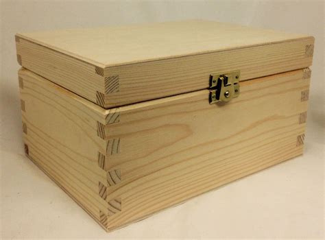 big box store wood metal|wooden storage boxes.